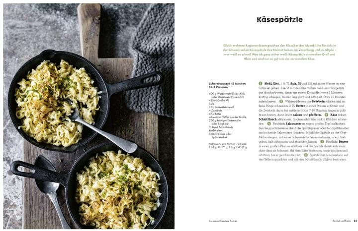 Image du produit Deftig vegetarisch – Alpenküche (Allemand, Anne-Catrin Weber, 2022)