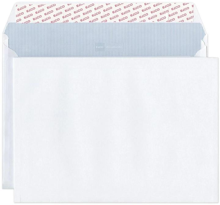 Image du produit Elco Enveloppes Documento avec soufflets latéraux, blanches (B4, 200 x)