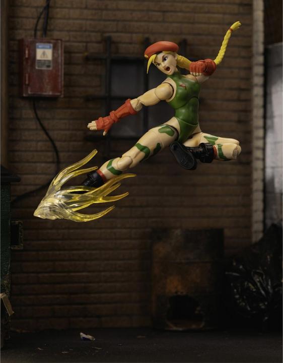 Actual product image Jada Street Fighter II Cammy 6" Figure