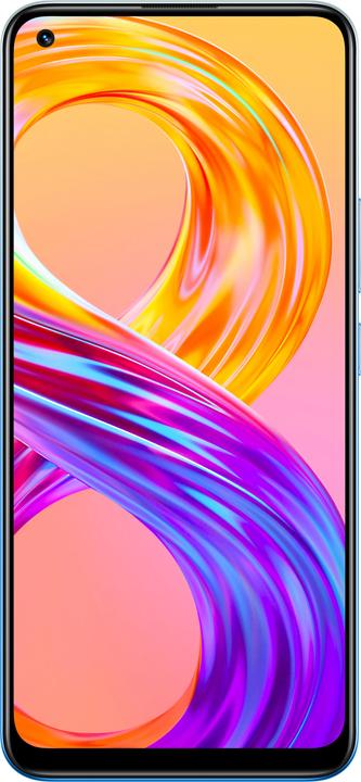 Actual product image realme 8 Pro (8GB) (128 GB, Infinite Blue, 6.40", Dual SIM, 108 Mpx, 4G)