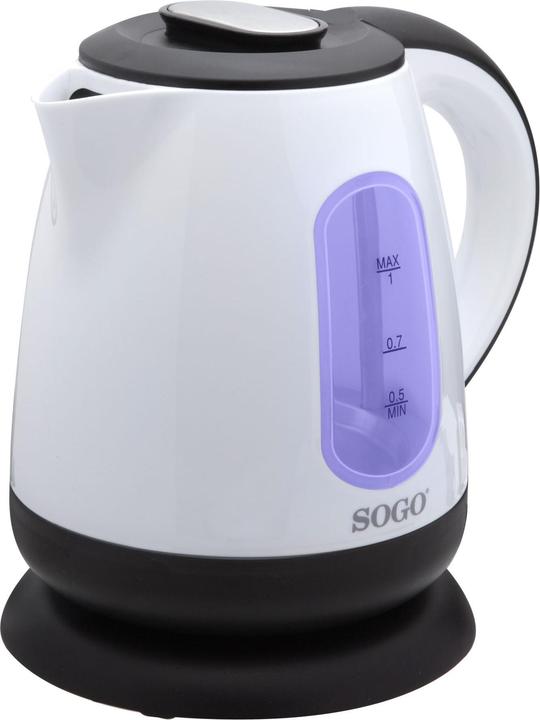 Image du produit Sogo Bouilloire 1 l, 1600 W (1 l)