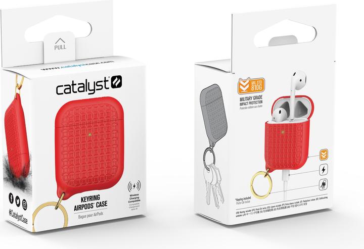 Actual product image Catalyst Keyring Case for Apple AirPods (Headphone bag)