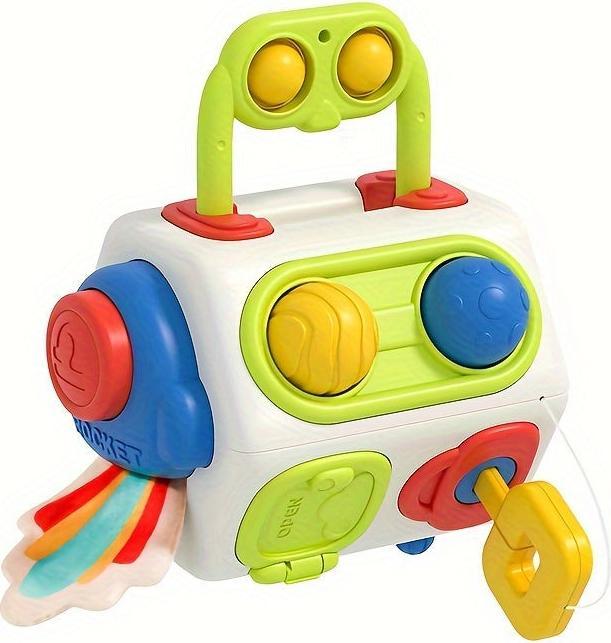 Produktbild Activity Board 10 in 1 Busy Cube für Kleinkinder, Busy Board Cube, Kleinkinderspielzeug, Baby Lernspielzeug
