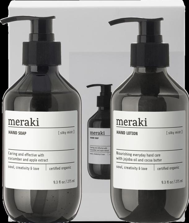 Actual product image Meraki Gift box, Silky Mist, Simple hand care, 275 ml (Body care set)