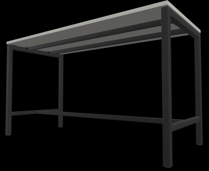 Actual product image Narbutas Nova high table (160 x 70 x 90 cm)