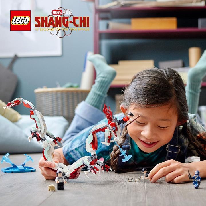 Image du produit LEGO Klocki Super Heroes Bitwa w Starożytnej Wiosce 76177 (76177, LEGO Marvel)