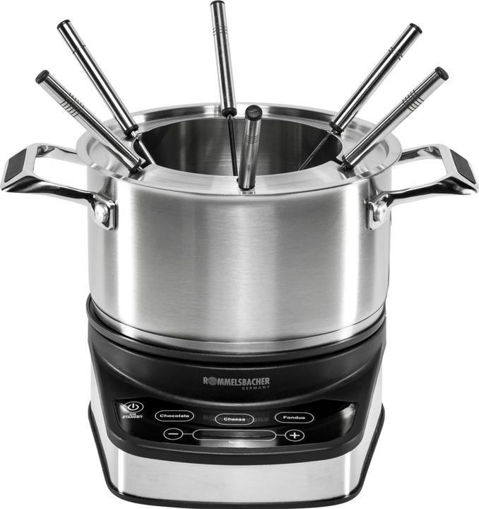 Image du produit Rommelsbacher All-in-One 20.F 1200 (Fondue au chocolat, Fondue au fromage, Fondue chinoise, Fondue bourguignonne)