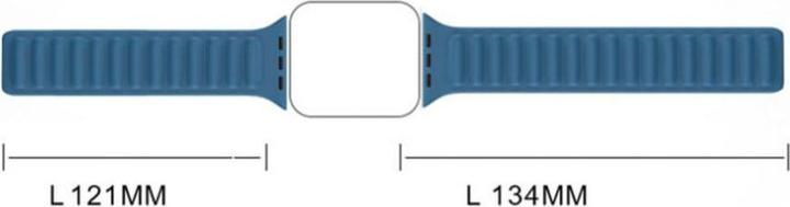 Produktbild Hurtel Magnetic Strap Watch Strap 6/5/4/3/2 / SE (40mm / 38mm) Magnetic Band Bracelet Bracelet Black (Apple Watch)