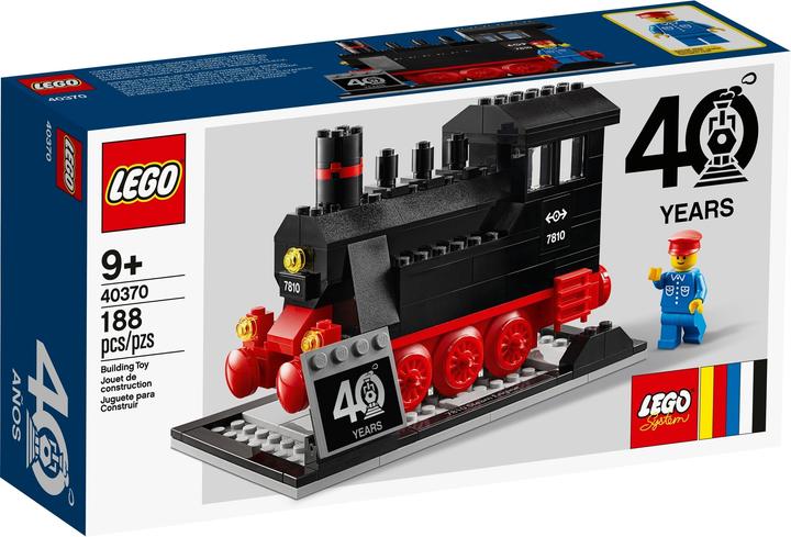 LEGO Locomotiva a vapore (40370, LEGO Classic)