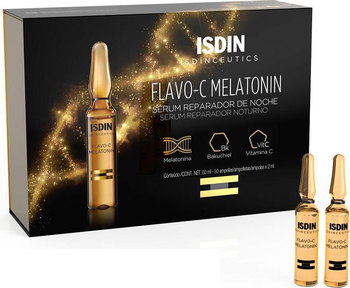 Actual product image Isdin Flavo-C melatonin (60 ml)