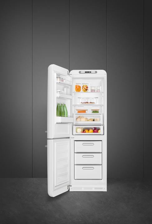 Produktbild Smeg Kühl-Gefrierkombination FAB32LWH5 Weiss, Links (331 l)