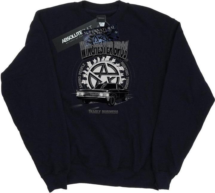 Actual product image Supernatural Womens/Ladies Winchester Bros Sweatshirt (M)