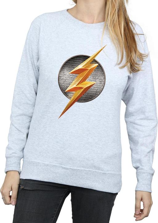 Image du produit - Sweat JUSTICE LEAGUE MOVIE FLASH EMBLEM - Femme (L)