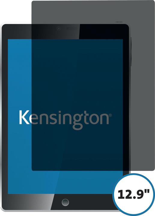 Productafbeelding Kensington Schermbeschermer voor tablet - met privacyfilter - 2-weg - zelfklevend - 12,9" -. (12.90")