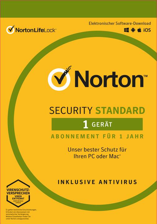 Norton security standard (1 User, 12 months)