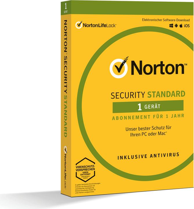 Produktbild Norton Security Standard 3.0 (1 User, 12 Monate)