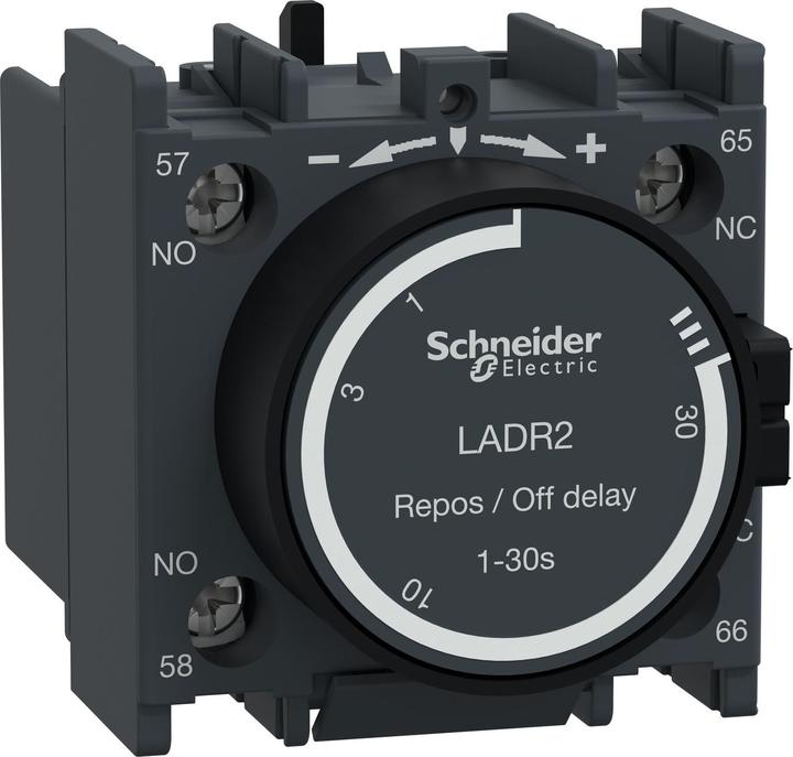 Image du produit Schneider Electric Contact auxiliaire temporisé 0,1-30s (Actionneur analogique)