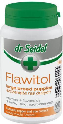 Actual product image Dr Seidel FLAWITOL 60 tables PUPPIES OF LARGE BREEDS (Dog)