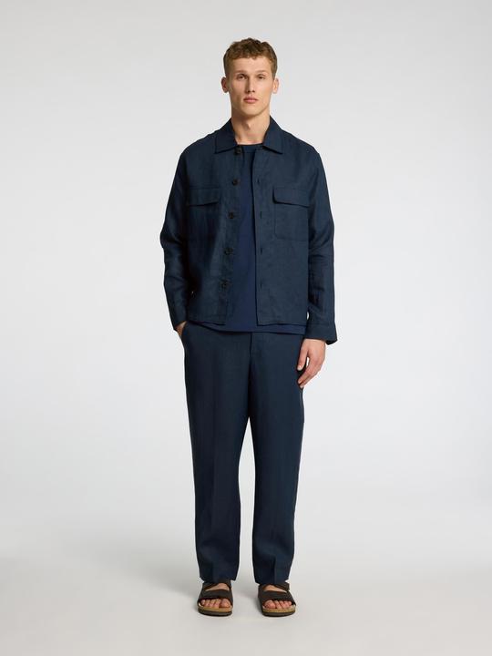 Actual product image Selected Homme 100% linen overshirt (54)