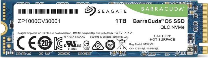 Image du produit Seagate BarraCuda Q5 (1000 Go, M.2 2280)