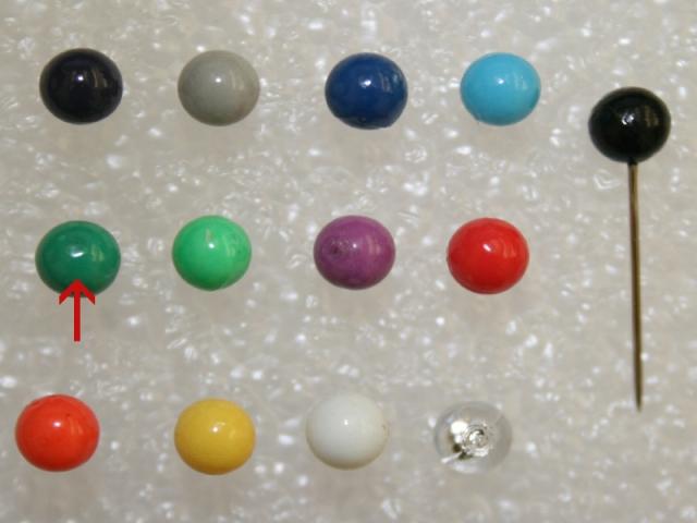 Actual product image Alco Map pin (Magnet board)