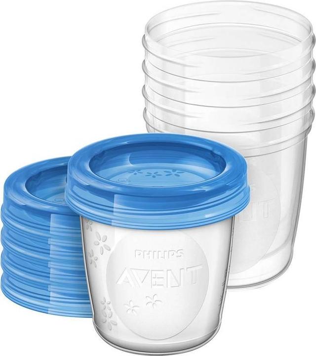 Philips Avent Behälter VIA blau 5x180ml (AV-000398)
