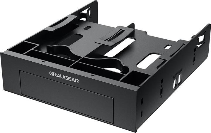 Graugear Mounting frame for 2x 2.5" & 3.5" HDD/SSD in 5.25"