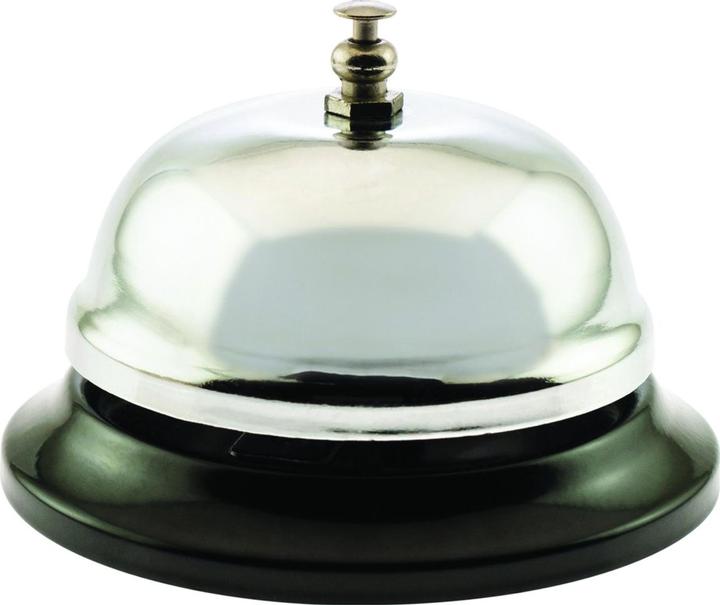 Produktbild Office Products Tischklingel Rezeption Ø 85mm silber