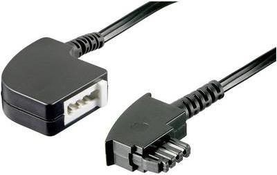 Image du produit Basetech Rallonge téléphonique (analogique) (1x TAE-F mâle