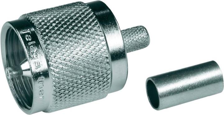 Image du produit Telegärtner Fiche de câble UHF à sertir G01 crimp/crimp, B0605, G01 (RG-58 C/U) (Attelage)