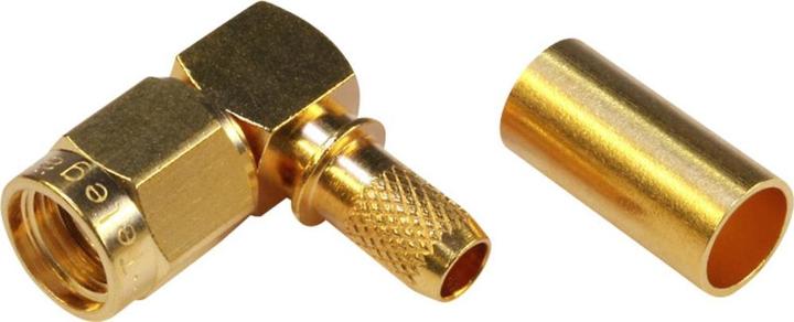 Immagine prodotto Telegärtner Connettore SMA inverso, angolato 50 Ohm J01150R0031 1 pz.