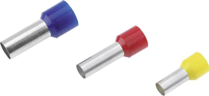Produktbild Cimco Aderendhülse 1.5 mm² 18 mm Teilisoliert Schwarz 18 1005 100 St.
