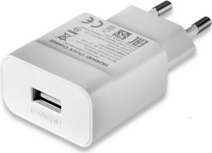 Image du produit Huawei HW-059200EHQ Chargeur de voyage USB UE QuickCharge 2A en blanc En vrac
