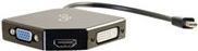 Image du produit C2G Convertisseur Mini DisplayPort vers HDMI, VGA ou DVI (HDMI, VGA, DVI, 8.30 cm)