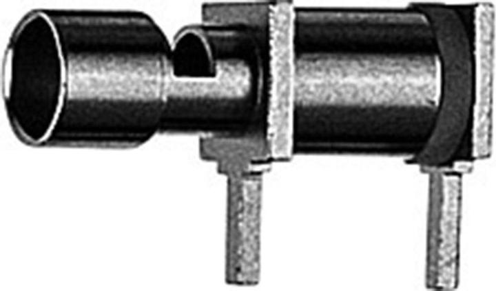 Actual product image Telegärtner Direct cable connection PCB socket, angled H01000A0201 1 pc. (Antenna cable)