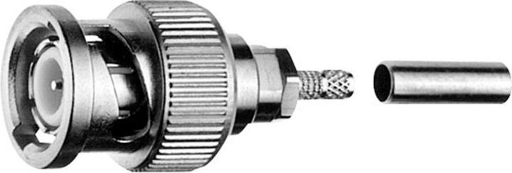 Image du produit Telegärtner Fiche de câble BNC Crimp G08 50 Ohm, crimp/crimp, Professional, A2914, G08 (RD-316) (CAT6)