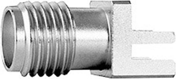 Produktbild Telegärtner SMA End Launch Buchse 50 Ohm für Leiterplatten Stärke 1.07mm/0.042"