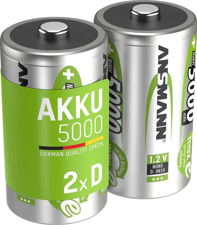 Immagine prodotto Ansmann Mono D (2 pz., D, 5000 mAh)