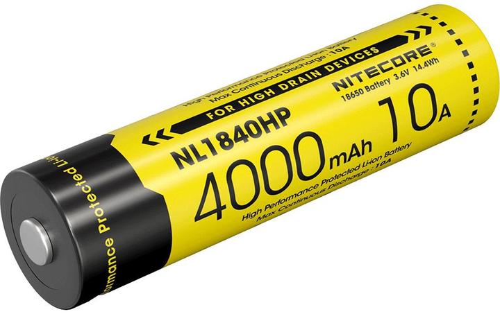 Produktbild Nitecore NL1840HP (1 Stk., 18650, 4000 mAh)