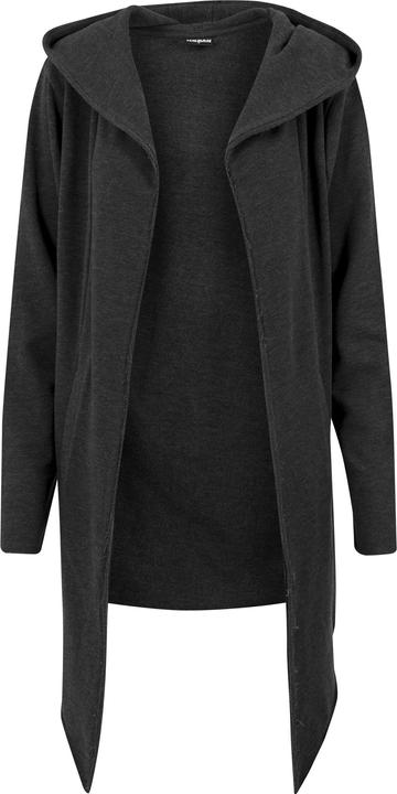 Urban Classics Long Hooded Open Edge Cardigan