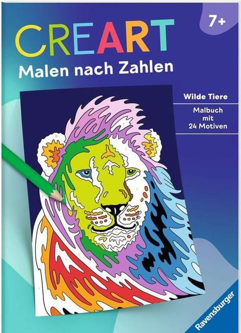 Produktbild Ravensburger CreArt Malen nach Zahlen Wilde Tiere
