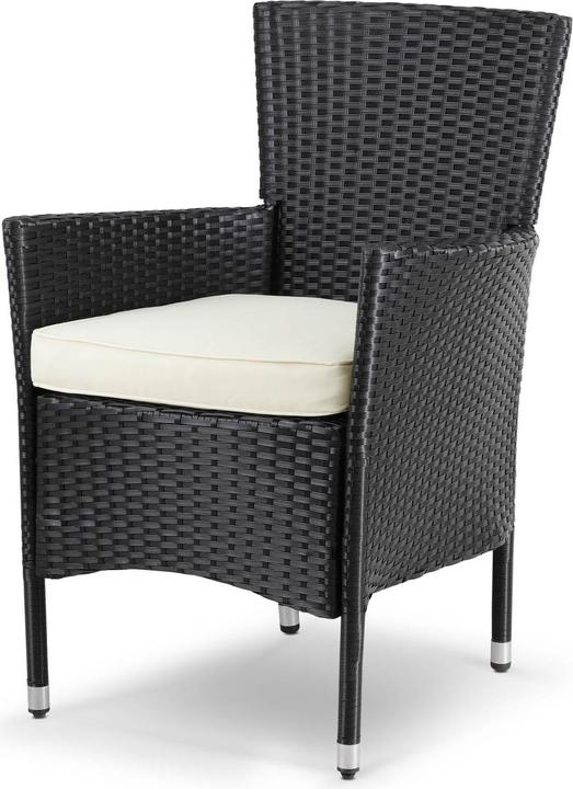 Actual product image Casaria Poly Rattan Garden Chairs