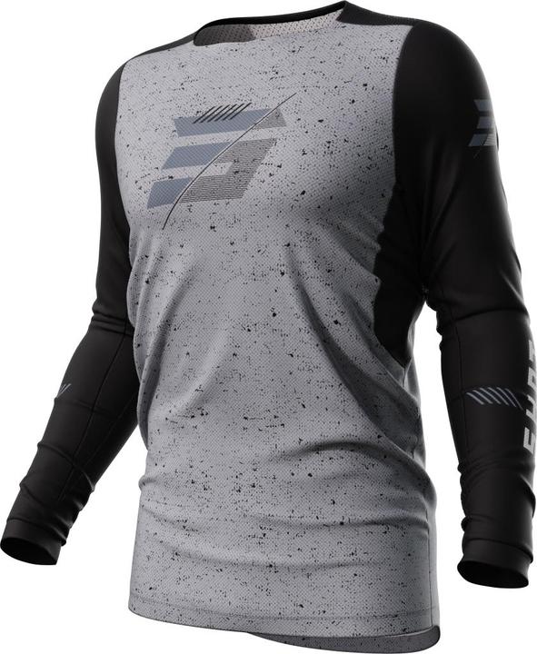Actual product image Shot CONTACT SPECK Jersey grau-schwarz XXL (XXL)