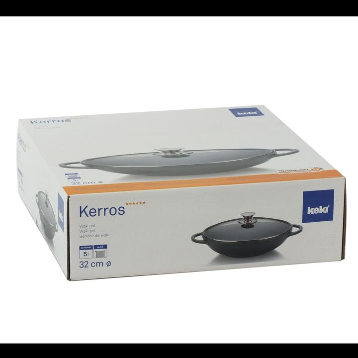 Productafbeelding Kela Kerros (32 cm, Wokpan, Gegoten aluminium)