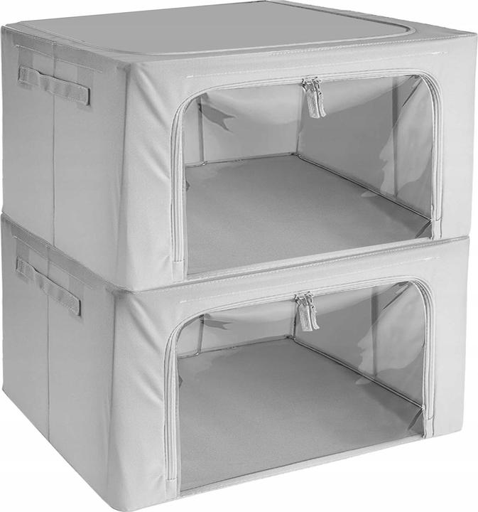 Image du produit Ruhhy Boîtes de rangement pour textiles - pack de 2