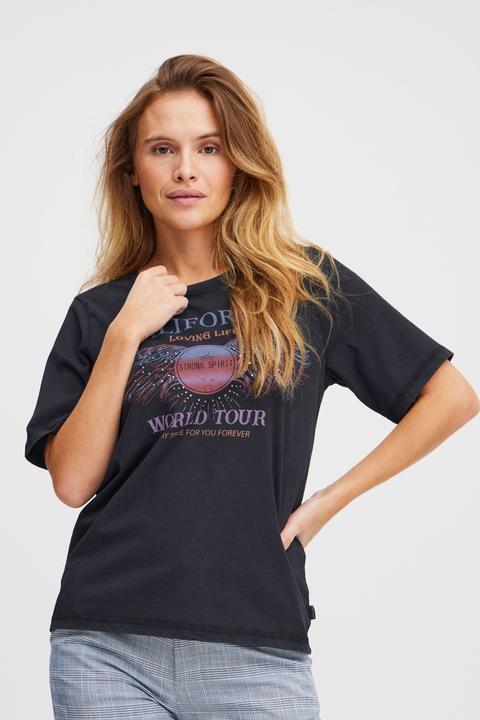 Produktbild Pulz Jeans PZBRIELLE World Tour Tshirt 50208498 (M)