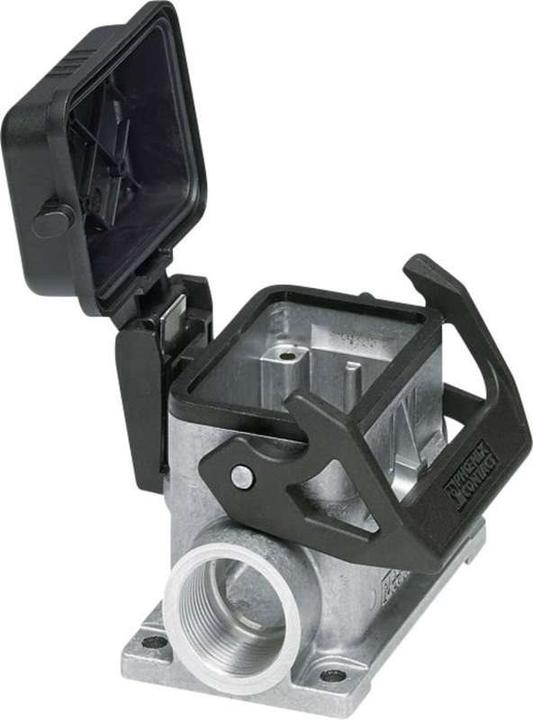 Image du produit Phoenix Contact Boîtier de socle avec couvercle, sorties de câble latérales 2x M25 HC-STA-B06-SLWSC-2SSM25-ELC-AL
