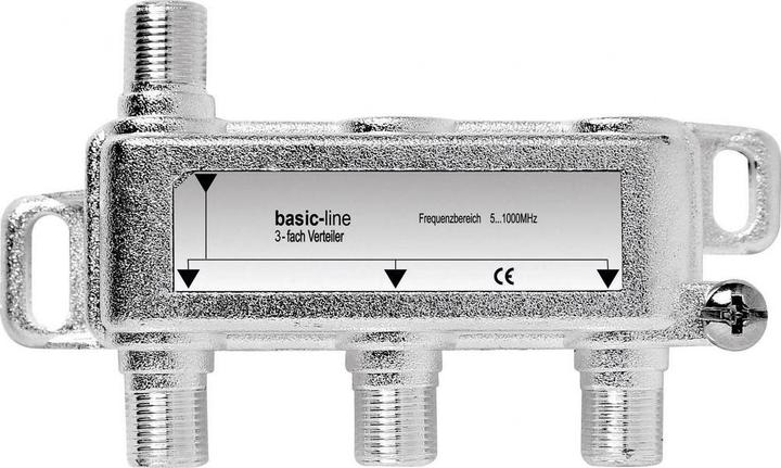 Renkforce 3-fach SAT-Verteiler