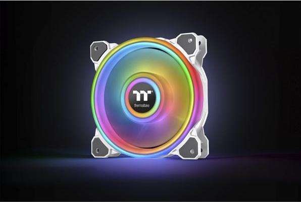 Image du produit Thermaltake Riing Quad 12 RGB White Edition (120 mm, 3 x)