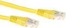 Actual product image Yellow 7 meter LSZH U/UTP CAT6 patch cable with RJ45 connectors. Cat6 u/utp lszh yellow 7.00m (U/UTP, CAT6, 7 m)
